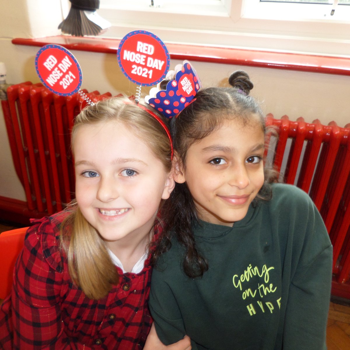LordsgateCE's tweet photo. We joined in the fun with #RedNoseDay today. Children wore something red, enjoyed a special meal cooked by our wonderful kitchen team and thought about the 'lets be superheroes' theme. We are all superheroes at Lordsgate and have raised £550 so far. #lordsgatevalues https://t.co/ue0pEYXHNF