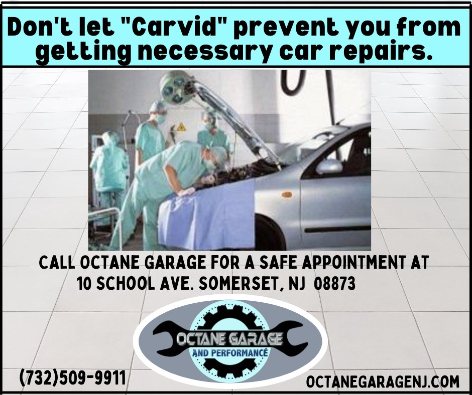 OctaneGarageNJ's tweet photo. CARVID SAFE APPOINTMENTS
https://t.co/crBHHFZNVF https://t.co/h394jKeV8r