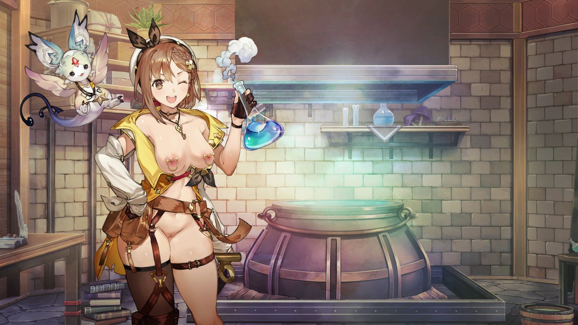 ライザ　剥ぎコラ　エロ  / X