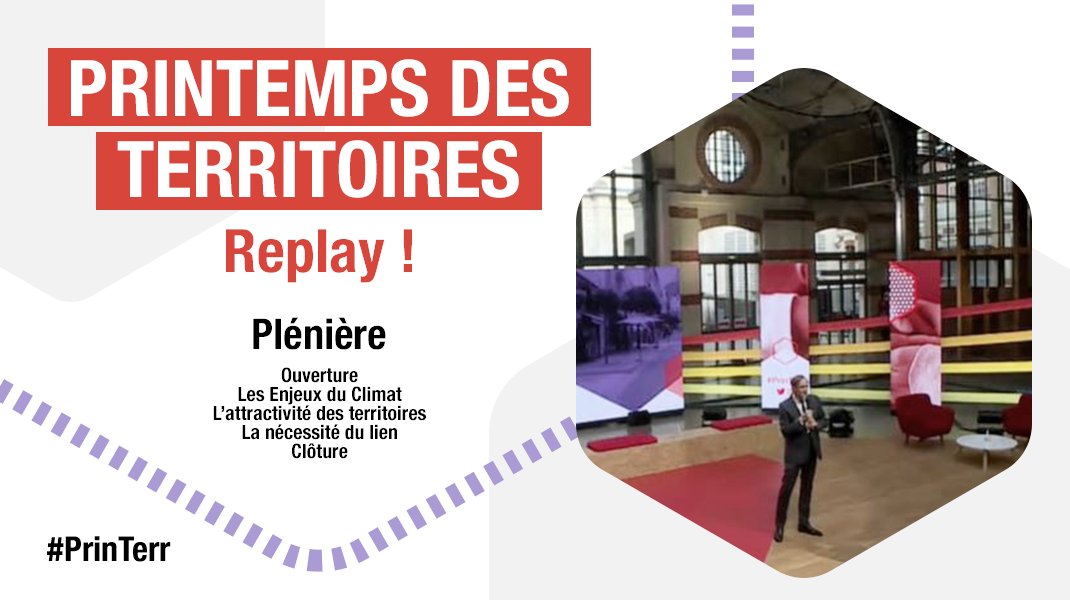 BanqueDesTerr's tweet photo. Revenez en arrière : revivez le #PrinTerr d’hier ! ☀️
Plénière, ateliers, social room, …
L’ensemble des séquences est disponible sur la plateforme.
👉 https://t.co/ty9IBUd4dl https://t.co/wuaJg6VyN4