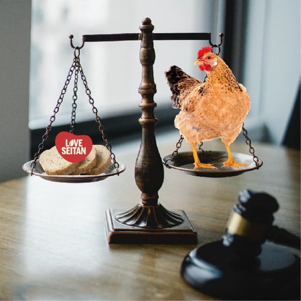 LoveSeitanUK's tweet photo. MORE BIZARRE LOVE SEITAN NEWS! ๐ฎ
Our Funky Chyck'n is to be renamed Seitan Chyck'n after a legal challenge from a chicken wholesaler!
Read the full story here: https://t.co/L2kjuNoSSg
#seitan
#vegannews https://t.co/RyZXfxAVQS