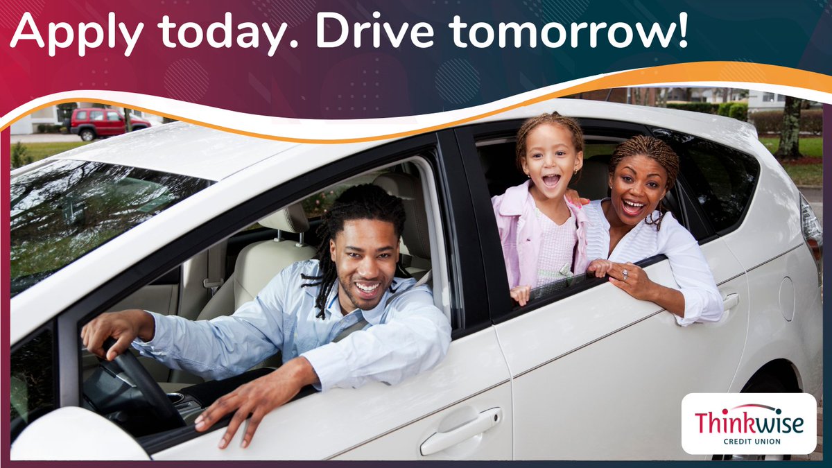 ThinkwiseCU's tweet photo. We want to help you get behind the wheel of the car that you've always wanted. 🤩 With our low #AutoLoan rates, it's possible! 🙌 Apply online today to get pre-approved. 🚗
Apply now: https://t.co/vHY4Gapso2
#NewCar #CreditUnionDifference #ThinkwiseCU #SanBernardinoCA https://t.co/ptarwHskDd