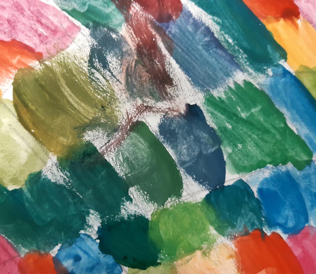 dmn_y3's tweet photo. This week's art! Some cracking motifs and pattern using shape and water colours from Y3 this week inspired by Wassily Kandinski. @ArtatDmn @dixonsmnp https://t.co/0fwWD12qlZ