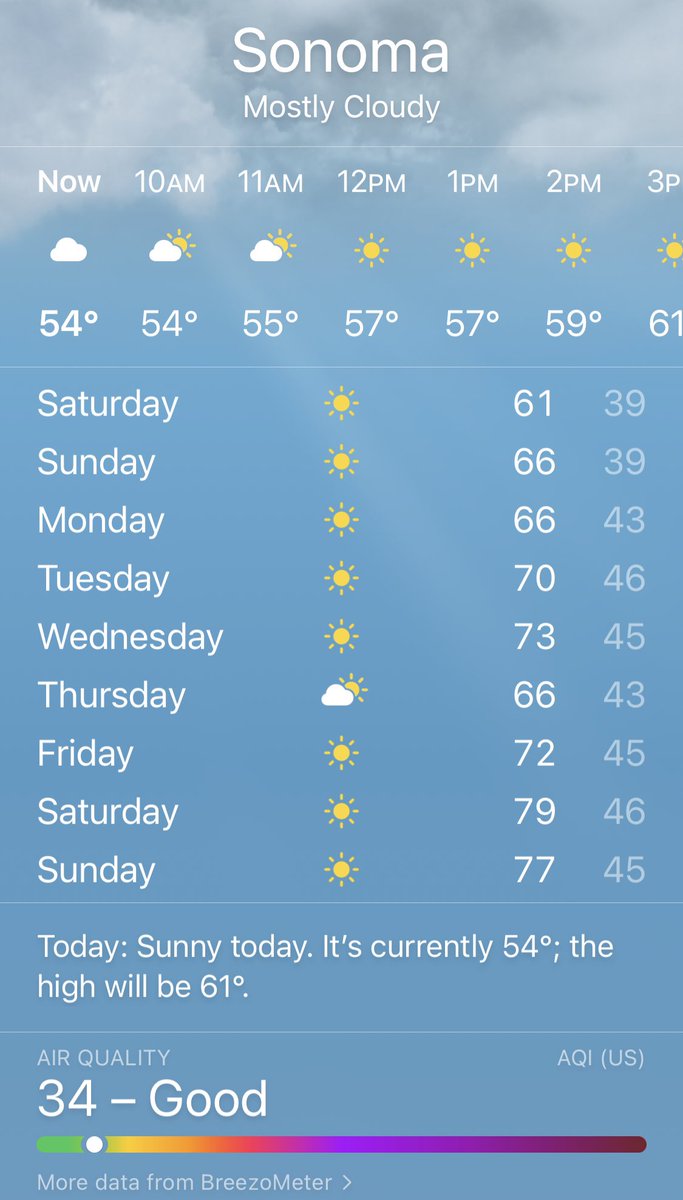 Thankful for the rain, happy to have sunny days ahead for our outside wine🍷service☀️