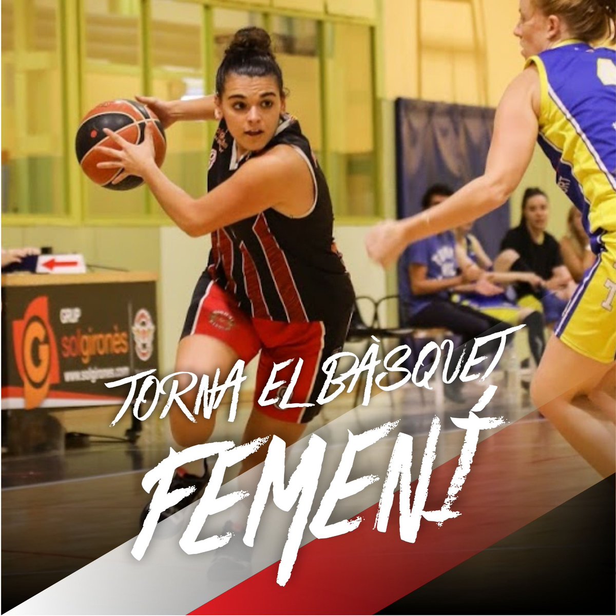 Bisbal Bàsquet //*// (@bisbalbasquet) on Twitter photo TORNA EL BÀSQUET FEMENÍ!!! 🙌
📅 Avui ⌚ 19:50 Sots-25 vs <a href="/CB_LESCALA/">CB L'Escala</a>
📅 Demà
⌚ 10:30h Cadet femení A vs #MaristesGirona
⌚ 12:00h Júnior Femení vs <a href="/CB_LESCALA/">CB L'Escala</a>
I amb públic!!! Això sí, reservant la teva entrada a:
bisbalbasquet.com/entrades/ TORNA EL BÀSQUET FEMENÍ!!! 🙌
📅 Avui ⌚ 19:50 Sots-25 vs <a href="/CB_LESCALA/">CB L'Escala</a>
📅 Demà
⌚ 10:30h Cadet femení A vs #MaristesGirona
⌚ 12:00h Júnior Femení vs <a href="/CB_LESCALA/">CB L'Escala</a>
I amb públic!!! Això sí, reservant la teva entrada a:
bisbalbasquet.com/entrades/