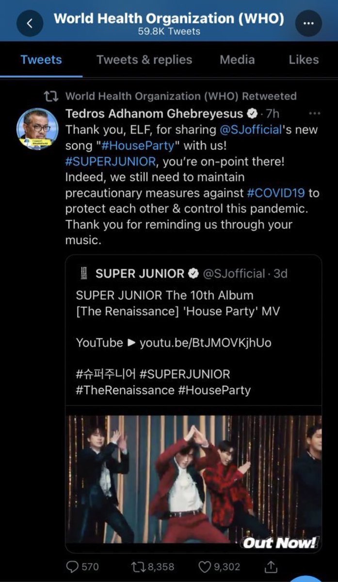 AfnanELFH's tweet photo. Other groups get noticed by billboard/ American shows /western celebrities 

SUPER JUNIOR: Indonesia's gov/ WHO &amp; now CANDY CRUSH 😭

we just built different 🤓😌
#슈퍼주니어 #SUPERJUNIOR 
#TheRenaissance #HouseParty https://t.co/K0PApVmP16