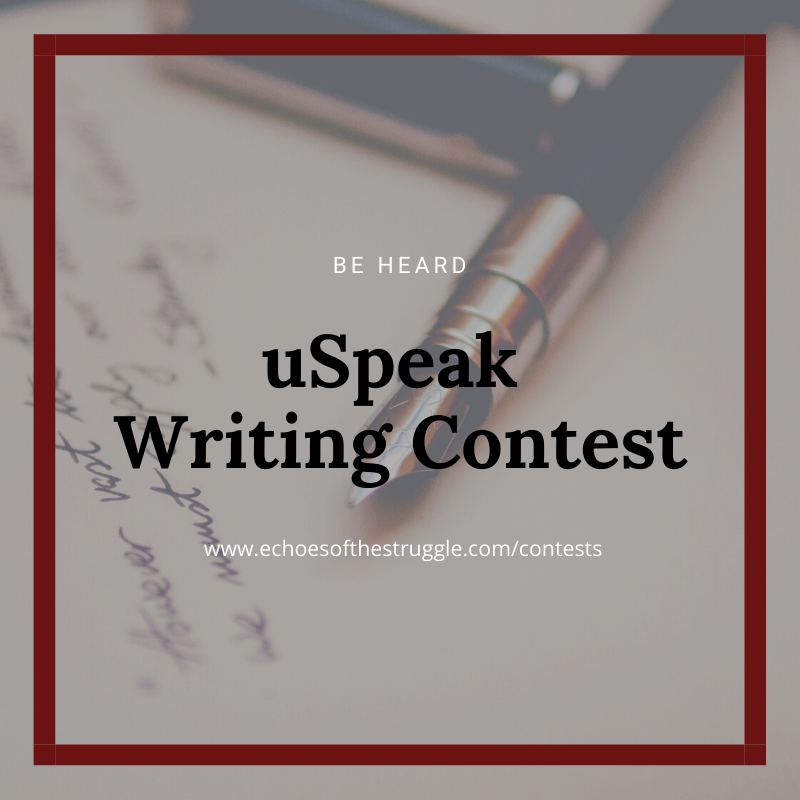 echoesmedia1's tweet photo. #Writers! On Monday, Echoes opened up the 2nd Annual #uSpeak Writing Contest for young writers. If you know a 9-12th grader who wants to win $100 and be published in The Echoes Blog, please share this with them. Link in our bio

#EchoesMedia1 https://t.co/4IEQSLWp7R