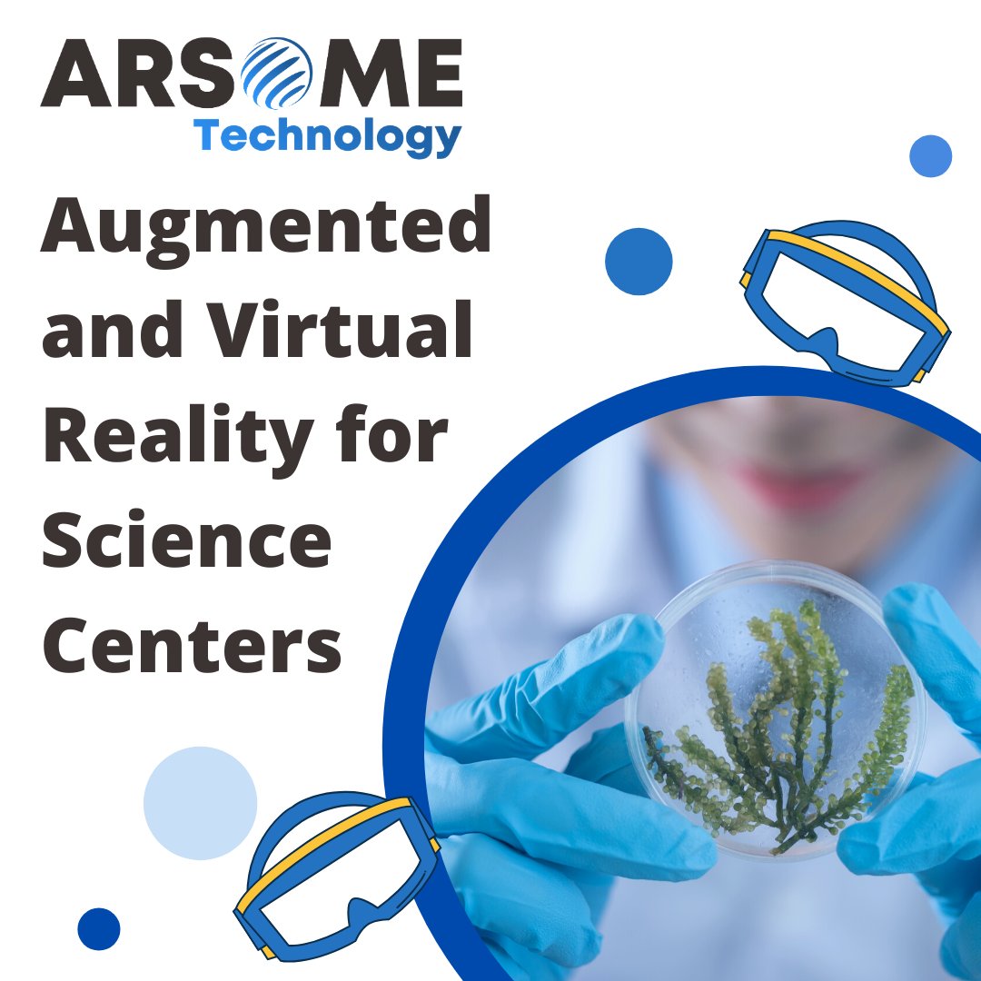 There are some things you just can't show when it comes to science. From cells, to dinosaurs, it can feel impossible to showcase these subjects in a way that makes sense for larger audiences. An AR app or VR room could change that! Visit arsome.com.

#ar #vr #science