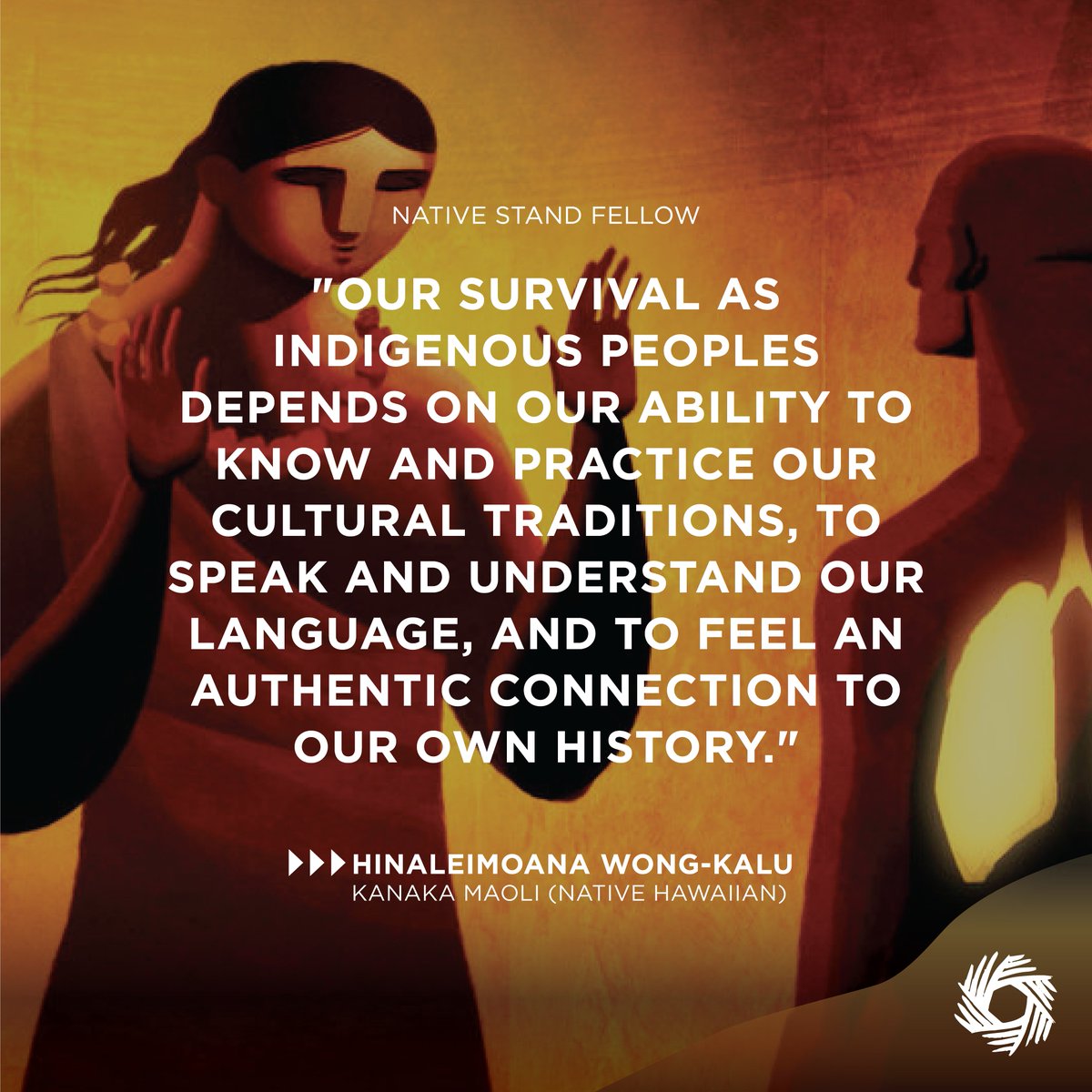 NiaTero's tweet photo. Shout out to our #NATIVeStand Fellow, Hinaleimoana Wong-Kalu, whose animated short film "Kapaemahu" won Best Animated Short at @seattleaaff!
The film reveals the power of 4 mysterious stones - & the legendary dual male/female spirits within them. ๐บ #FellowsFriday #KanakaMaoli https://t.co/s8jxgMzREK