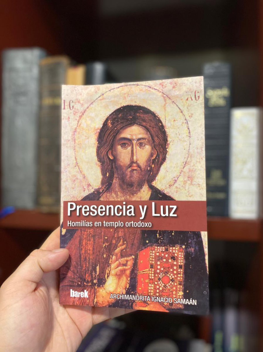 EdicionesBarek's tweet photo. "El icono es un instrumento que nos enlaza con Dios [...] Nos coloca en la presencia de Él y nos recuerda su llamado" (Mons. Ignacio Samaán, "Presencia y Luz. Homilías en templo ortodoxo", Ediciones Barek). #literaturaortodoxa #EdicionesBarek https://t.co/ldsrooHinB
