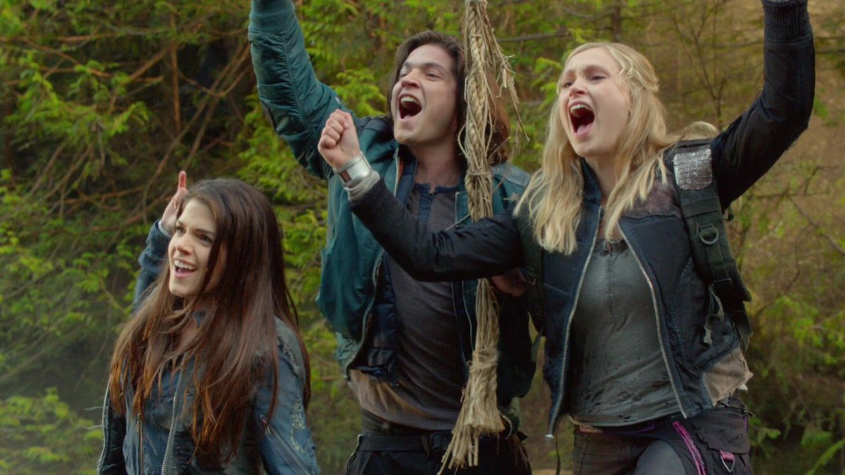 archivesthe100's tweet photo. 7 years since the first episode of "the 100" was released. crying. https://t.co/xsOLAmkgGG