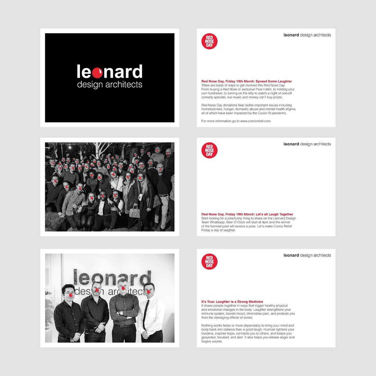 leonard_design's tweet image. For Red Nose Day we started by sharing funny jokes on our team WhatsApp! 

Followed by a team beer o'clock zoom where we were joined by the hilarious Scott Bennett - a stand up comedian who was recently voted 'Comedians Comedian for 2020' in the Comics Comic awards.