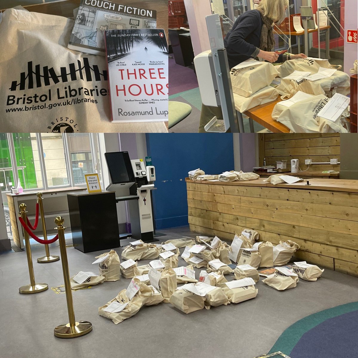 enedoc's tweet image. Shout out to @BristolLibrary for their excellent click &amp;amp; collect service. This is today’s pm stash. There is no doubt that libraries are vital. Hopefully they will open fully soon but in the meantime I’m looking forward to reading my selection.