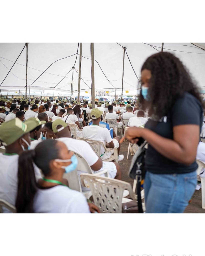 Jobbermandotcom's tweet image. Earlier this week, our team paid a visit to the Lagos state NYSC Orientation Camp.
The corps members were sensitized on the importance getting the right skills needed to grow in their career and offered an opportunity to sign up for the FREE #JobbermanSoftSkillsTraining