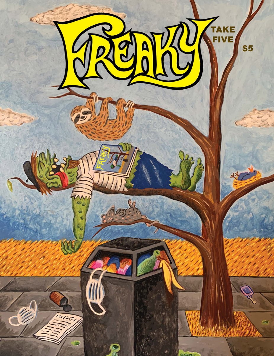 New issue of <a href="/FreakyMagazine/">FREAKY Magazine</a> April Fool's