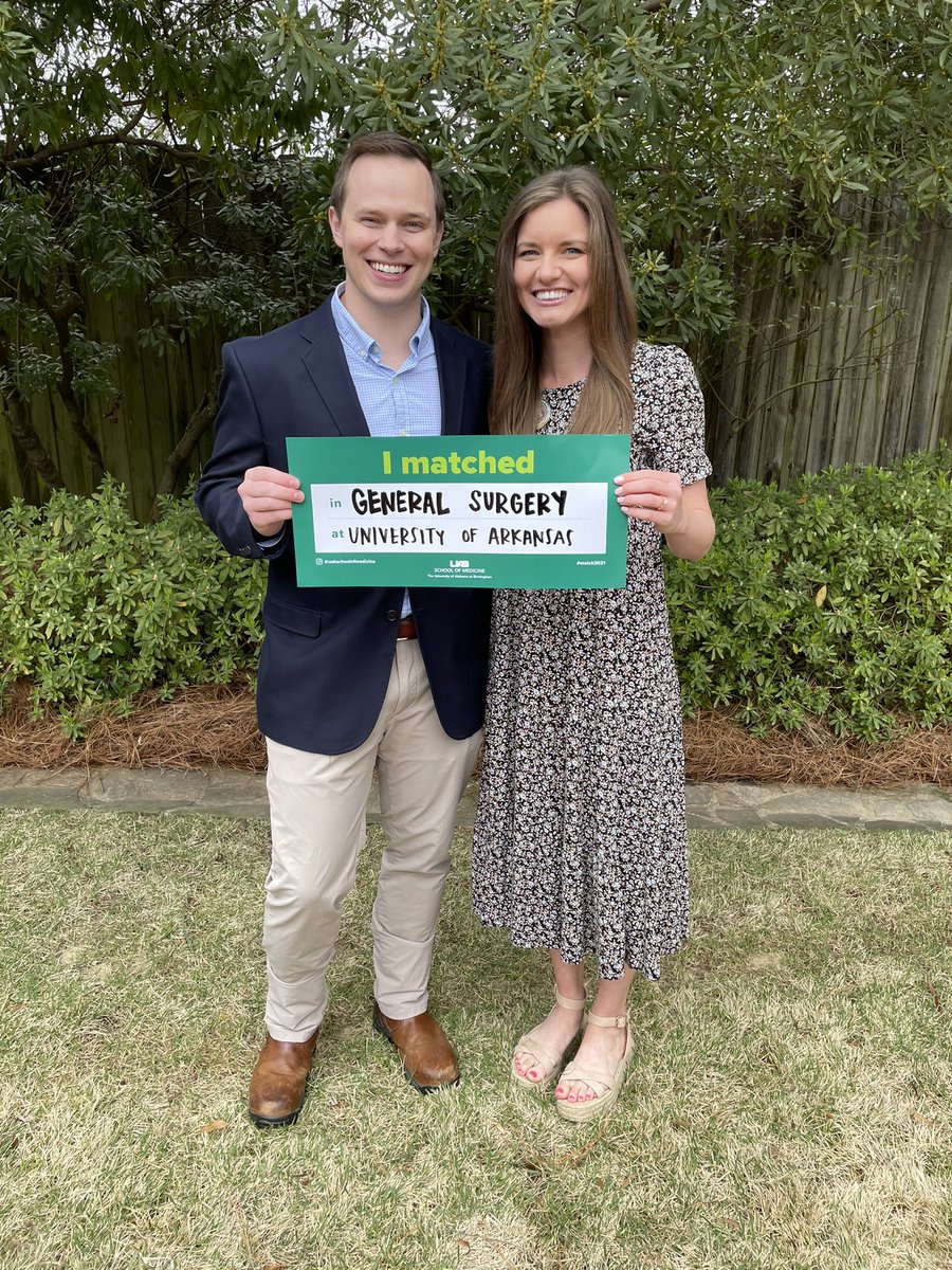Andrew Smedley MD (@w_andrewsmedley) on Twitter photo Extremely excited to match at <a href="/UAMS_Surgery/">UAMS Department of Surgery</a> ! #MatchDay2021 #GenSurgMatch2021 Extremely excited to match at <a href="/UAMS_Surgery/">UAMS Department of Surgery</a> ! #MatchDay2021 #GenSurgMatch2021
