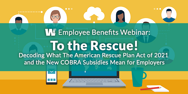 Are you curious about how the American Rescue Plan Act will affect you as an employer along with your existing employee benefit programs? Attend our upcoming webinar on March 29th to find out! RSVP here: hubs.ly/H0JByH20