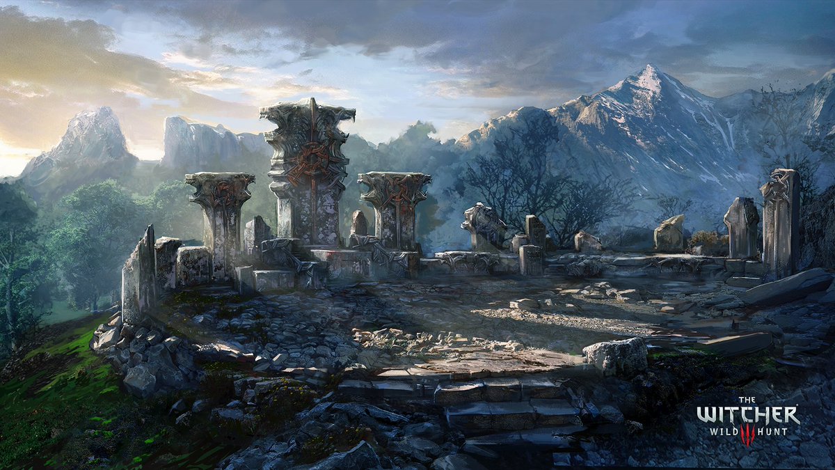 thewitcher's tweet image. If you missed out on the snow, we got you covered with these snowy concept art wallpapers ❄
You can download them from the media section on thewitcher.com/witcher3