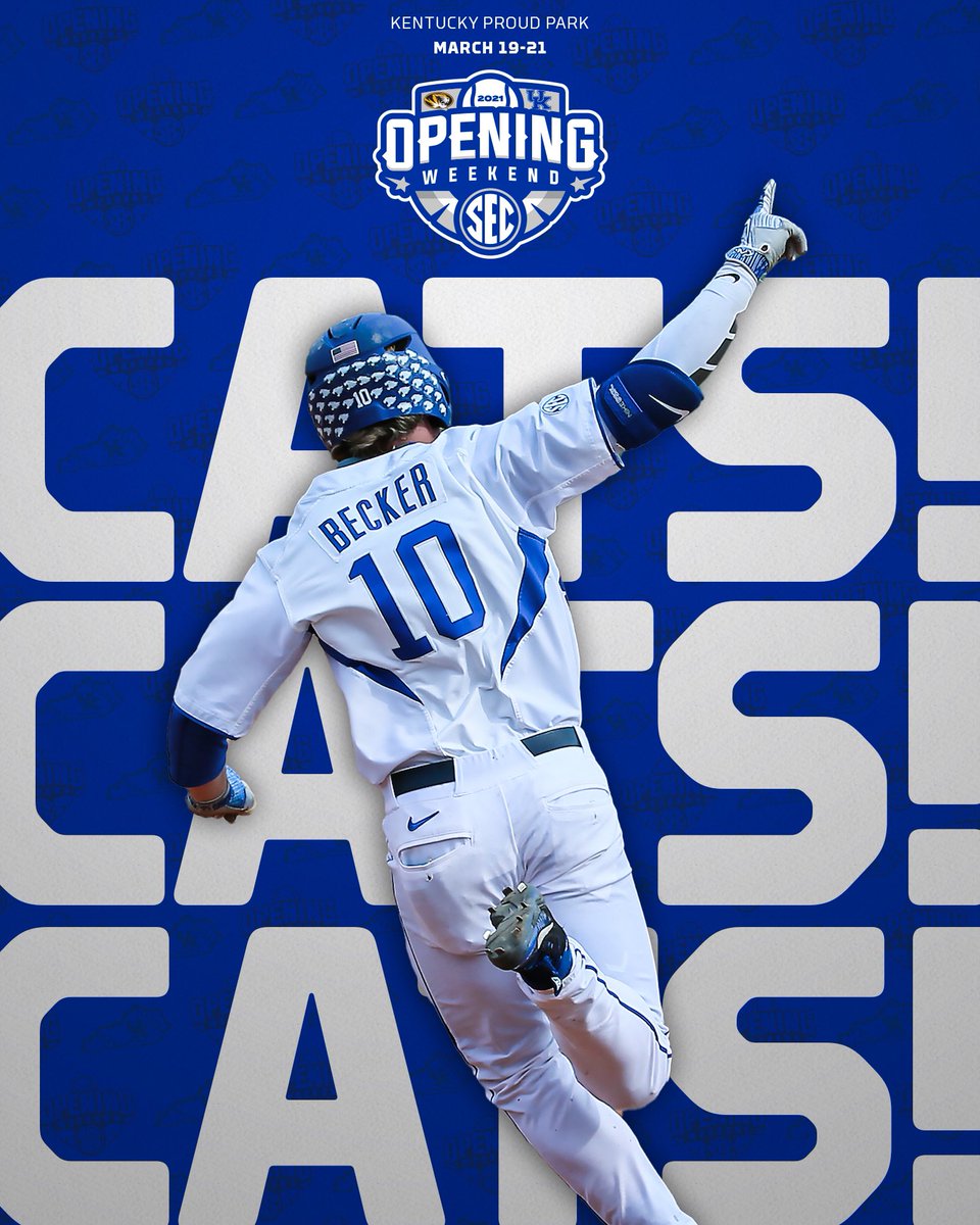 Good luck to the boys <a href="/UKBaseball/">Kentucky Baseball</a>! Kick off SEC play the right way at Kentucky Proud Park. BBN get out and watch this team play. Make it special!