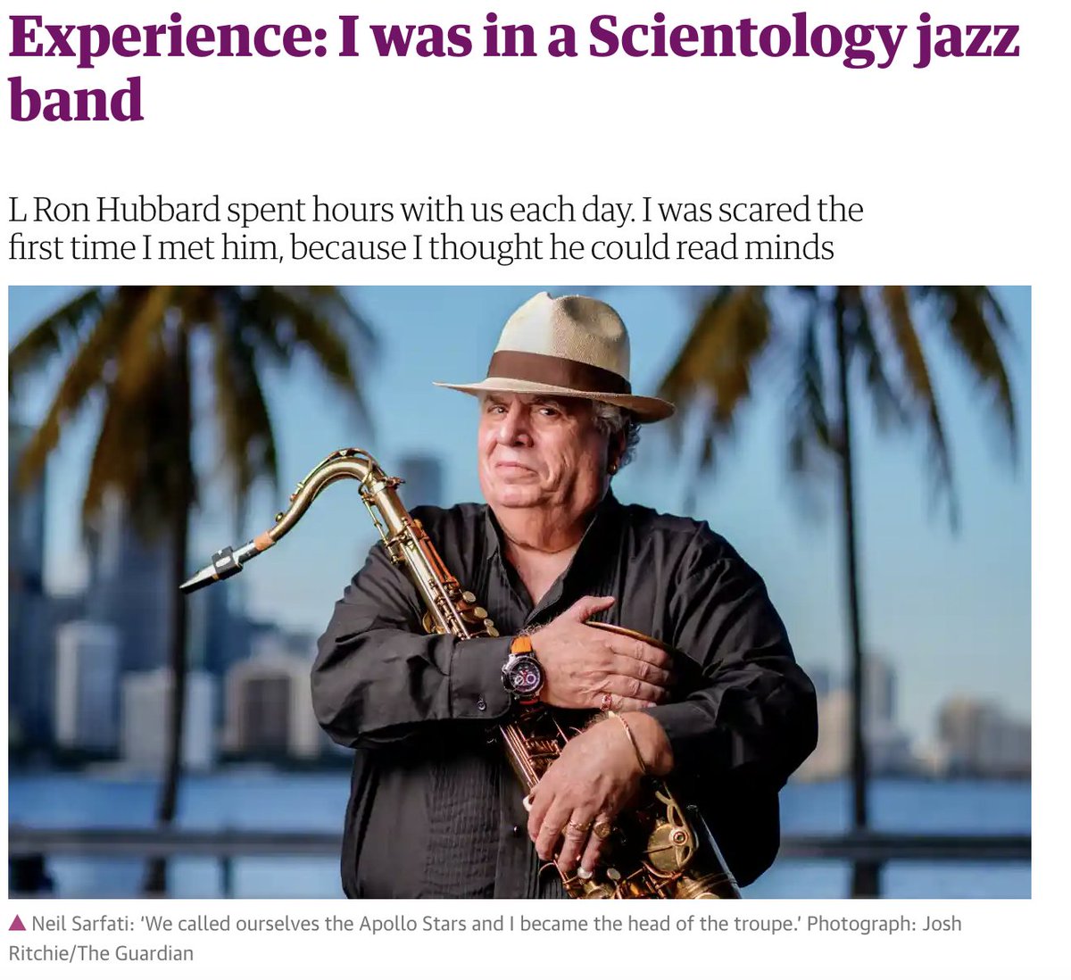 Being commissioning editor for the Guardian's "Experience" section must be so fun