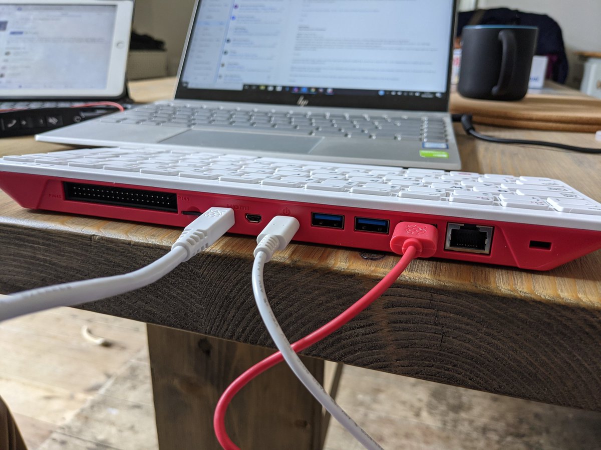 JamesLaneMe's tweet photo. I've just been sent a @Raspberry_Pi 400 Personal Computer Kit from @ThePiHut - this is a beautiful, all-in-one computer kit (literally, just add a monitor/TV). It's the official keyboard, with a Pi 4 baked in! I am very excited to see what this can do!
#raspberrypi #digital #tech https://t.co/DAcb0lid01