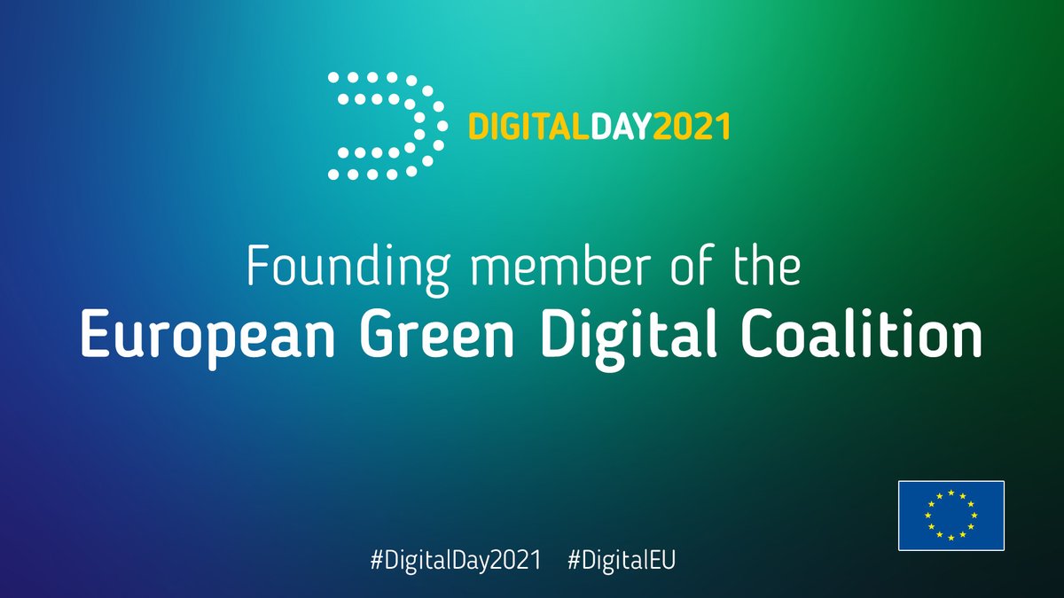 Siamo orgogliosi di annunciare che Börje Ekholm, Presidente e CEO di Ericsson, è tra i membri fondatori della @DigitalEU #GreenDigitalCoalition. Scopri i dettagli 👉 m.eric.sn/voze50E3dkA #DigitalDay2021 #DigitalEU