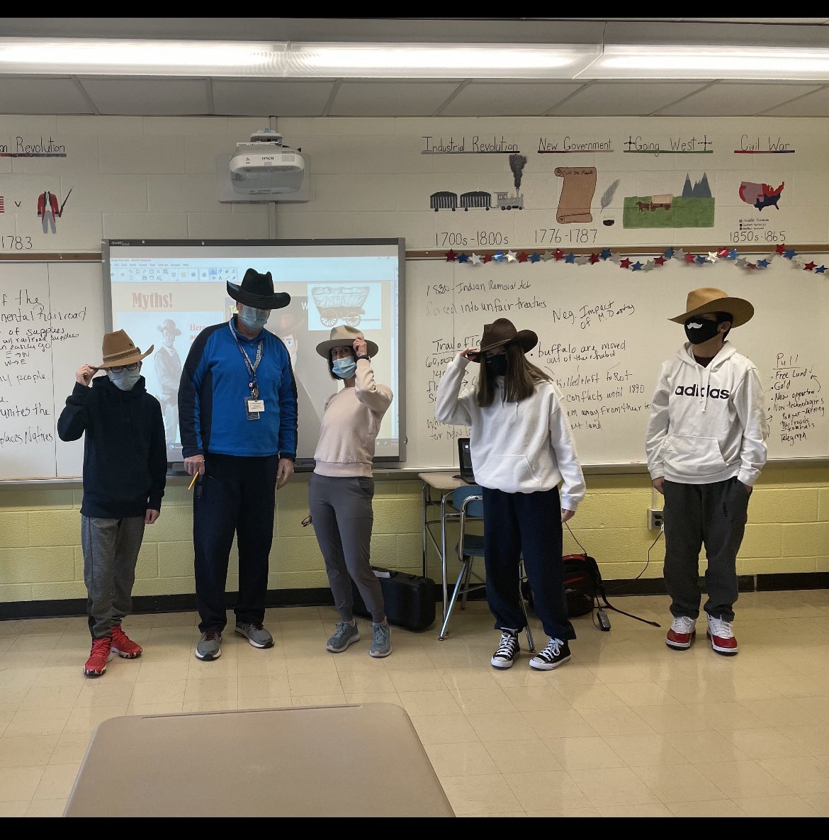 Howdy Partners! Studying the Great Myths of the west and how Hollywood has glorified western movies! <a href="/GFMS_info/">GFMS_info</a> @Carmelschools