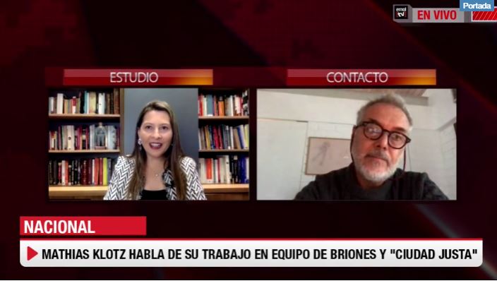 Klotz y "agencia de ciudad" para la planificación urbana: "Sería como el Banco Central de la ciudad". tv.emol.com/detail/2021031…