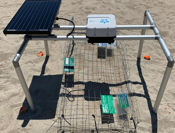 Bluemarinef's tweet photo. The Innovation Award 2021 finalists are...

Dr Chris Wilcox and the Monitoring Control &amp; Surveillance Analytics Team at @CSIRO – Chris Wilcox and Leslie Roberson
Aqualink – Smart Buoy
@element_hope – Turtle Tower

Find out more about each finalist here: https://t.co/FuyosTqCPp https://t.co/oLy7wBUJY1