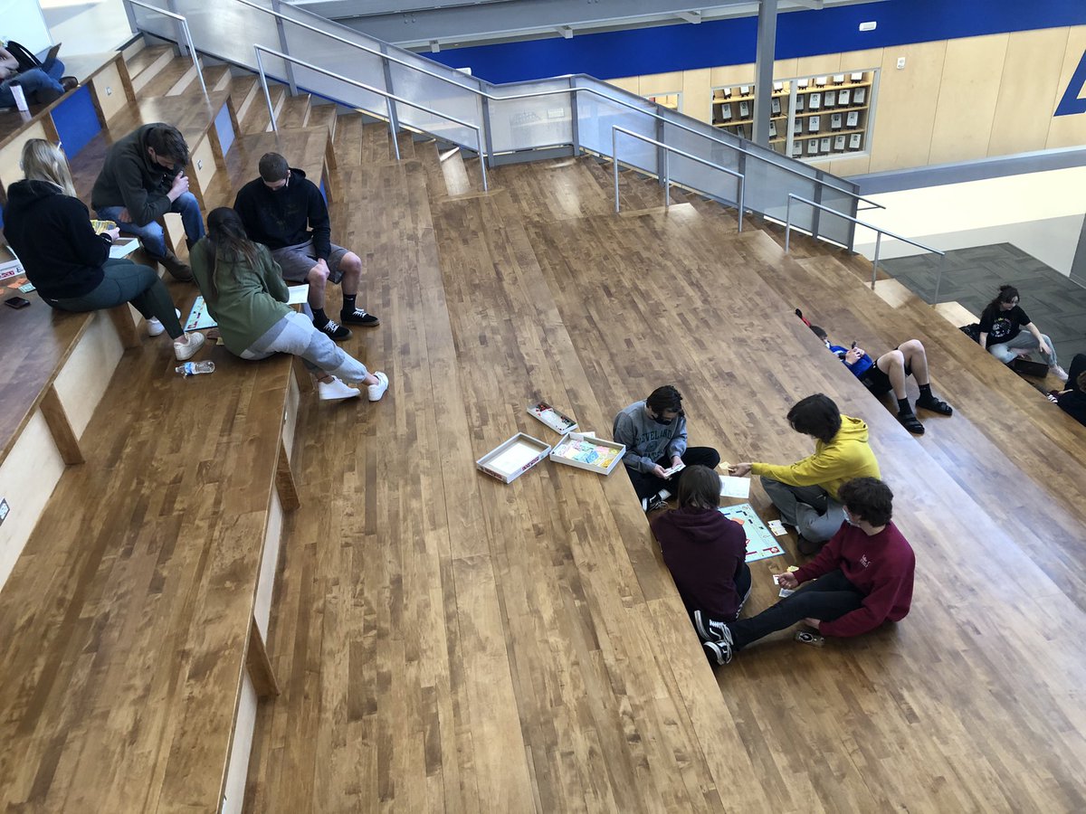 MrsHawkLHS's tweet photo. Monopoly with a stratified twist! Hawklings learning about class advantages and disadvantages in a Dystopian society. #greatatlake #hawksnest. https://t.co/uJLli2h2rK