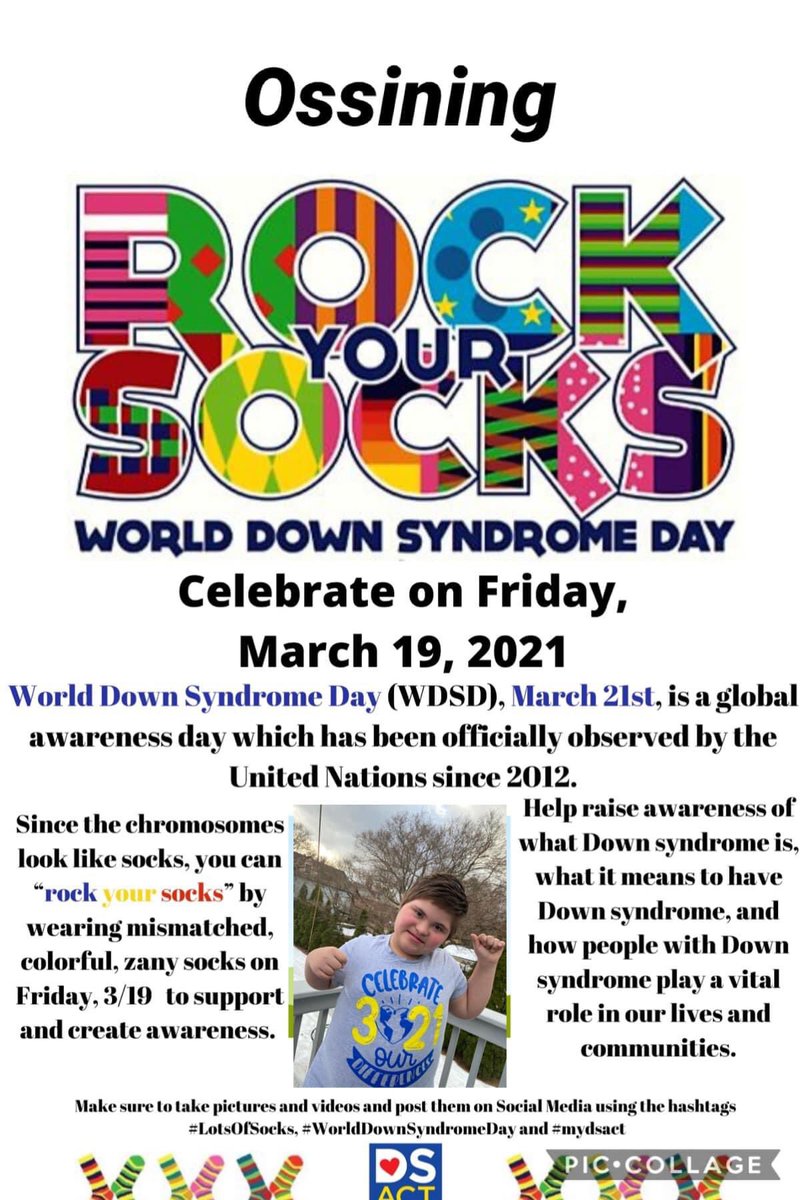 kcranston11's tweet photo. Tweet your feet today! In honor of World Down Syndrome Day! 💙💛@OssiningSchools https://t.co/THjvyKlBFd