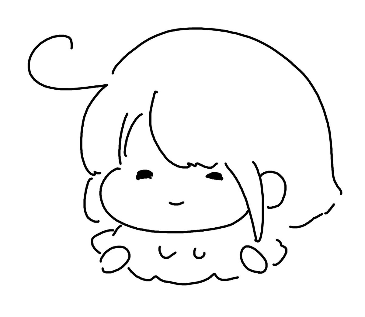 なんとなくうまめたみにろりちゃんたち 