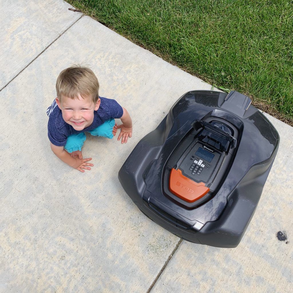 AutoLawnOrlando's tweet photo. Can children play on the lawn when Automower® is working?

Automower®’s built-in safety features mean the blade will automatically stop if the mower is lifted up or turned over. Plus, Automower® stops and turns around when it encounters an obstacle. https://t.co/5hSJCyyvbW
