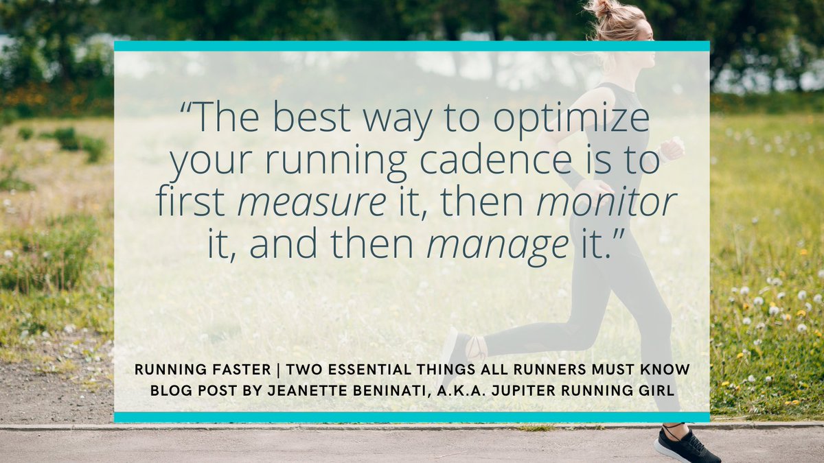 Have you ever looked at your running data to see your average cadence? You'd probably be surprised by what you find out. Read this week's blog post and access my ORS Running Pace Calculator to see how managing your cadence can help you run faster: ow.ly/cimB50E0M5q #running
