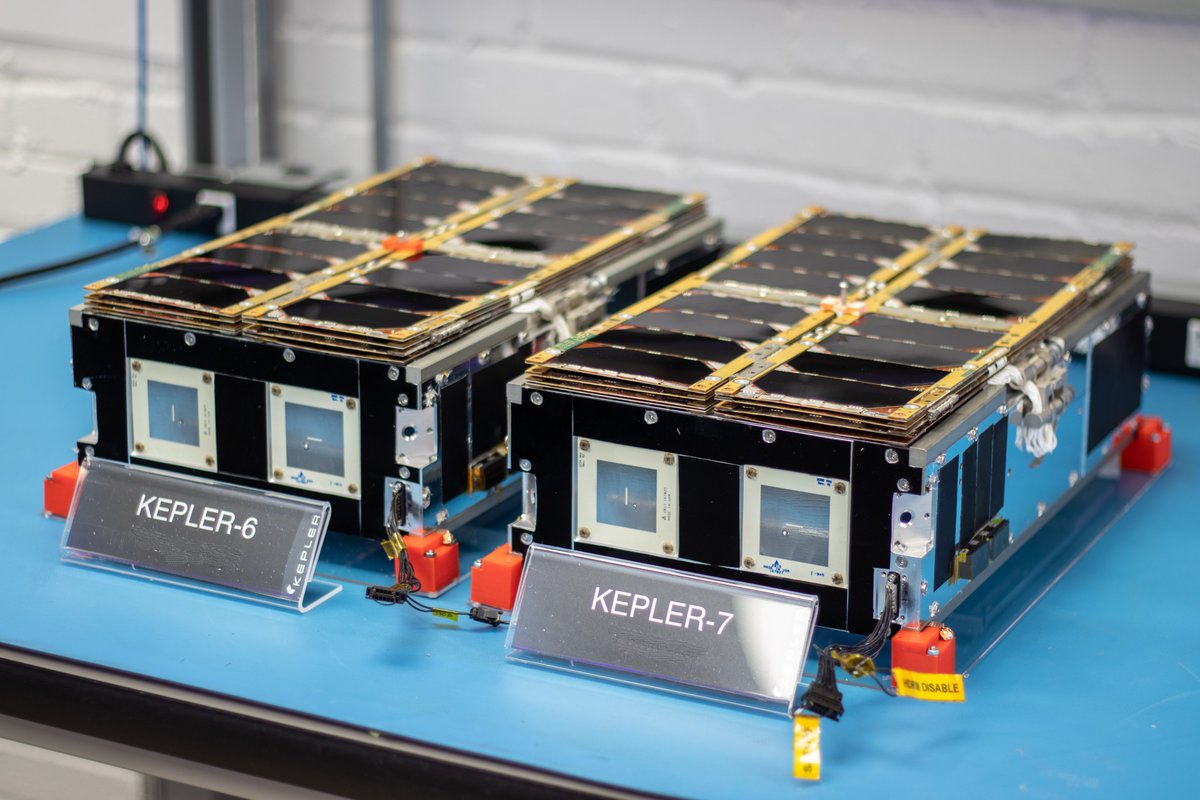 aerospacecap's tweet photo. 2 SC of @KeplerComms are integrated with the @isis_space deployer for the #Soyuz-2 launch. Kepler has 13 🛰️ in orbit and they continue to build out constellation to bring in the Internet to space to provide real-time communications to other 🛰️, space stations, LV's &amp; habitats. https://t.co/jlZj7T7ojo