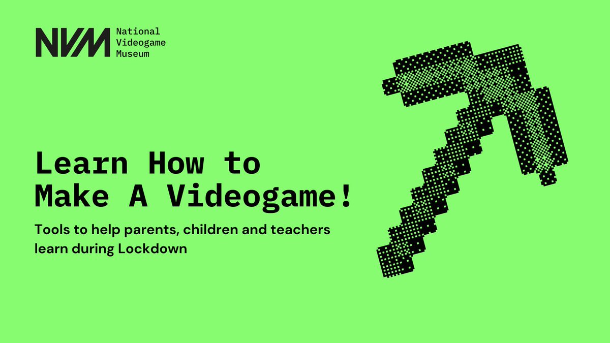 TheBGI's tweet photo. The National Videogame Museum is the UK’s only permanent playable videogame museum with 90+ playable exhibits from a growing collection of over 120 videogames

We're closed right now but we still have resources for learning at home, take a look 👉 https://t.co/VHpB2PJtlN @nvmuk https://t.co/tw8VnaFeZU