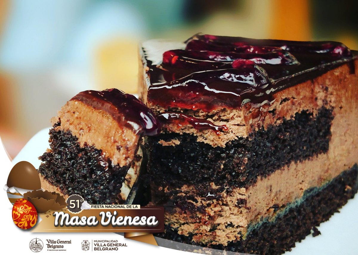 🍰 Fiesta Nacional de la #MasaVienesa [Edición 51] | Del jueves 01 al domingo 04 de #Abril | En #VillaGeneralBelgrano |
▪️Volvemos a #Celebrar. #Acá. #ConVos ☑️
📲 +549 3546 510006
📧 Turismo@vgb.gov.ar
#ElDestinoQueQueremos
<a href="/turismocba/">Córdoba Turismo</a> <a href="/centromediatv/">El Show de la Mañana</a> <a href="/todonoticias/">TN - Todo Noticias</a> @ViaCordobaOK