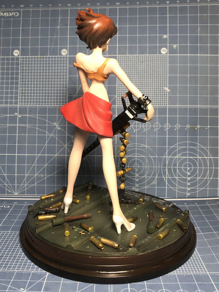 ルパン三世 死の翼アルバトロス 峰不二子 ガレージキット 模型工房 古今東西 ルパン三世 死の翼アルバトロス 峰不二子 ガレージキット 模型