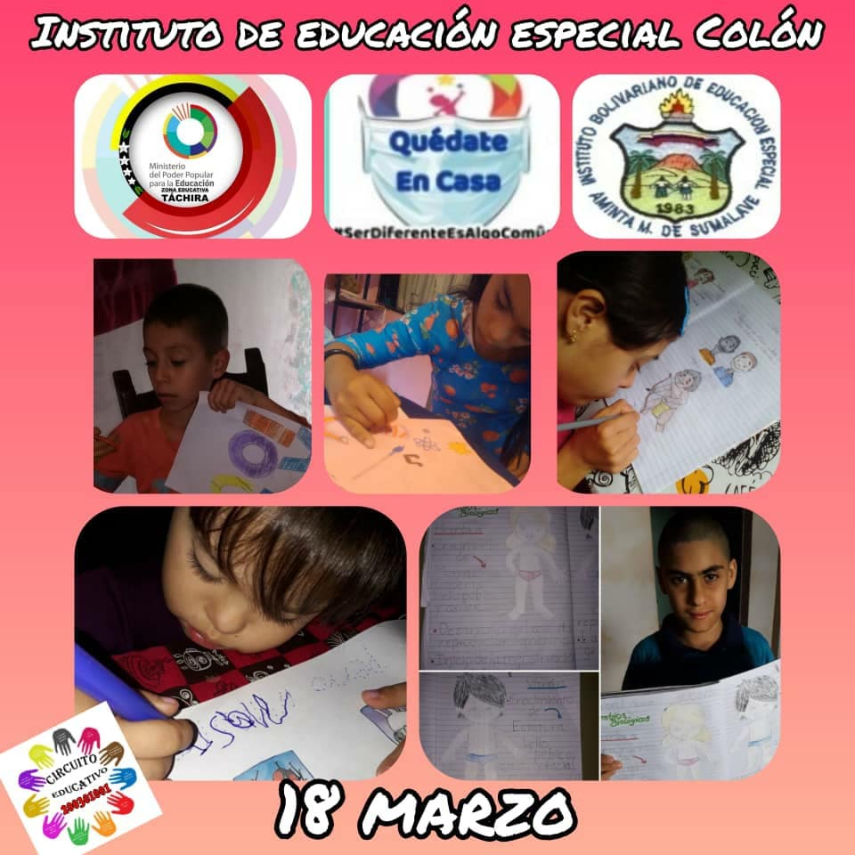 IEEBCOLON's tweet photo. Maravilloso trabajo desde casa... felicitaciones padres y representantes por su dedicación y gran apoyo https://t.co/SzRdARpeOh