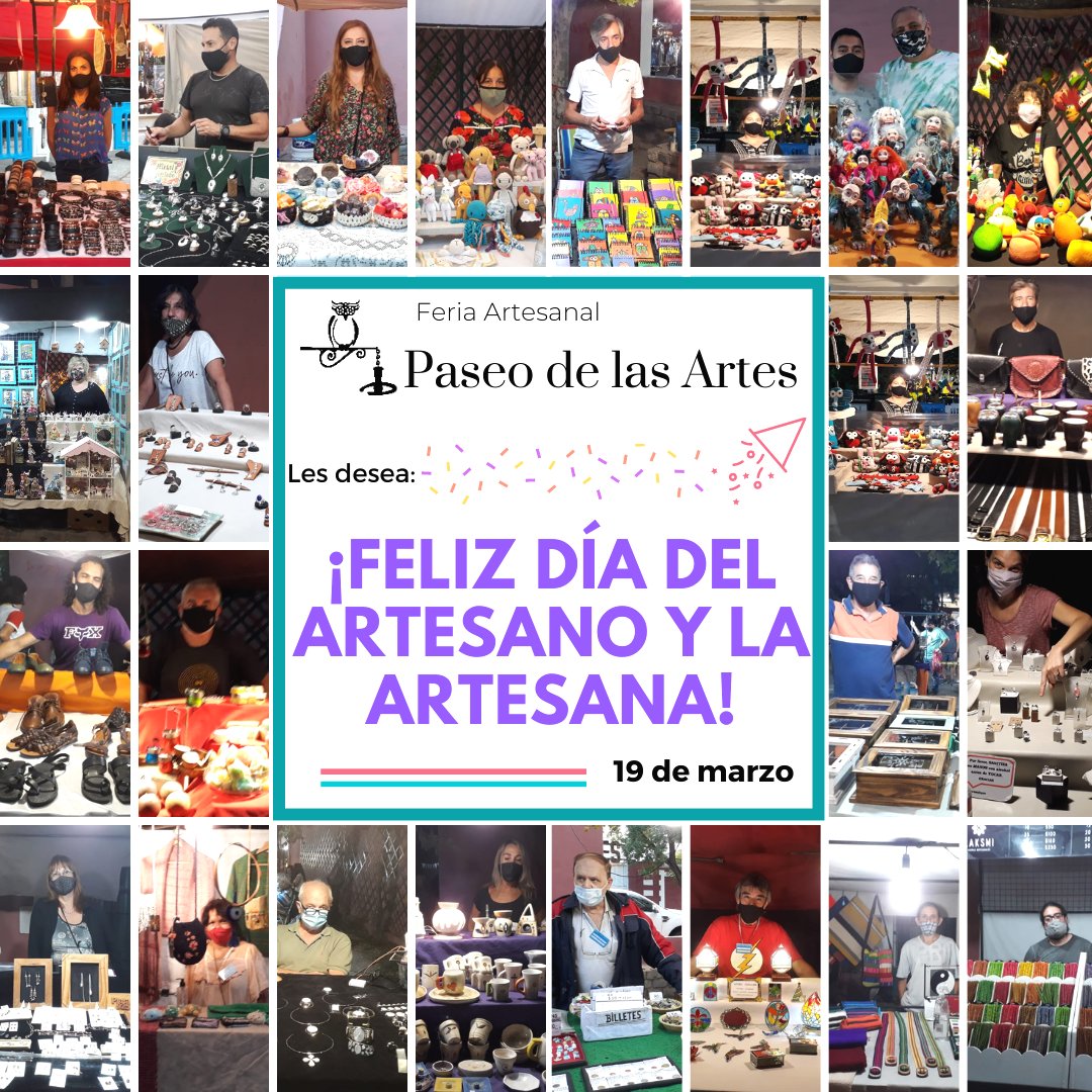En este año transcurrido tan especial, celebramos el #Diadelartesano 🎉🎆💟