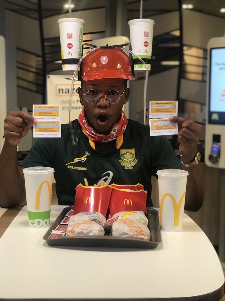 SlimTyler1's tweet photo. @Yfm @McDonalds_SA #NazoRewards #TheShakeDown https://t.co/q20jY7dbjL