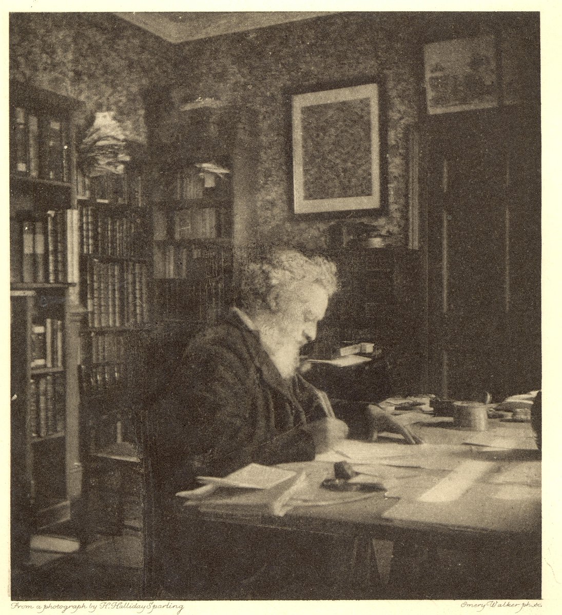 WMGallery's tweet photo. William Morris was born in Walthamstow #onthisday 1884. Happy Birthday, Topsy! https://t.co/tjRIu7lFrO