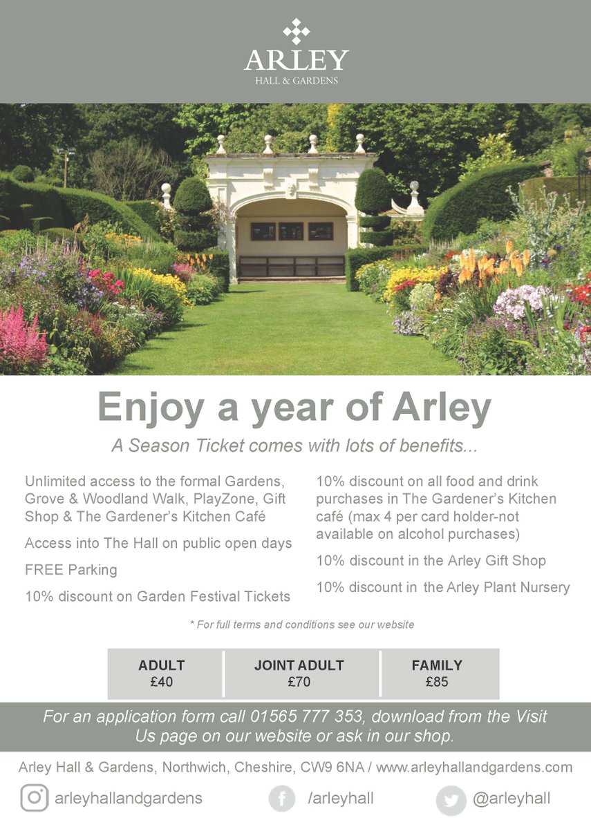 Arley Hall & Gardens tweet media