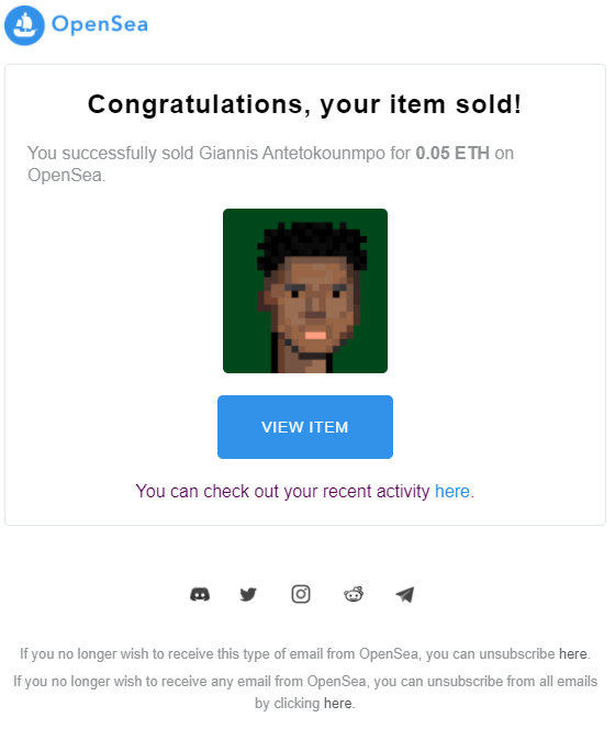 HallNba's tweet photo. Giannis Antetokounmpo NFT portrait is sold!😎 #NFT #cryptoart #giannisantetokounmpo  @Giannis_An34 #NBA #opensea #NFTartists #nftcollector #nfts @opensea https://t.co/IMCTaGN1Qd https://t.co/9zInvQPzxJ