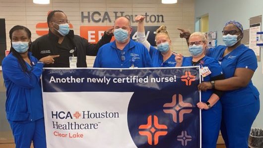 HCAhealthcare's tweet photo. Today, HCA Healthcare joins hospitals and healthcare organizations across the country to recognize #CertifiedNursesDay 2021 – a day to celebrate certified nurses everywhere for their commitment to continued education in order to improve more lives. https://t.co/mkOGjjb72s https://t.co/wHzqkIiujk
