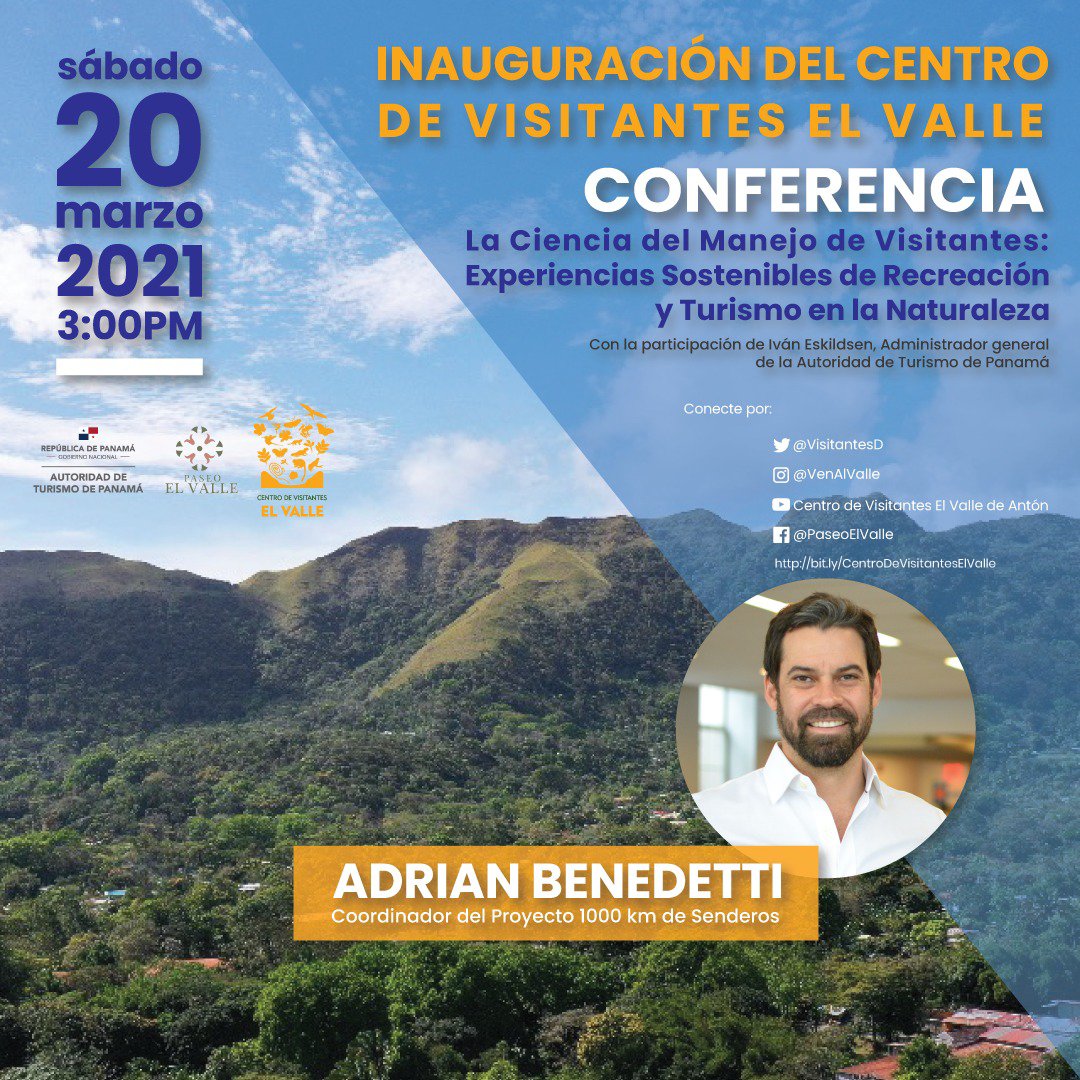 Los invitamos a la gran inauguración virtual del nuevo Centro de Visitantes Del Valle de Antón. Colaboración público privado con la <a href="/ATP_panama/">Autoridad de Turismo de Panamá</a> 
Podrás conocer los impresionantes paisajes volcánicos, su rica historia cultural y su gran biodiversidad.
youtube.com/watch?v=4kPsJK…