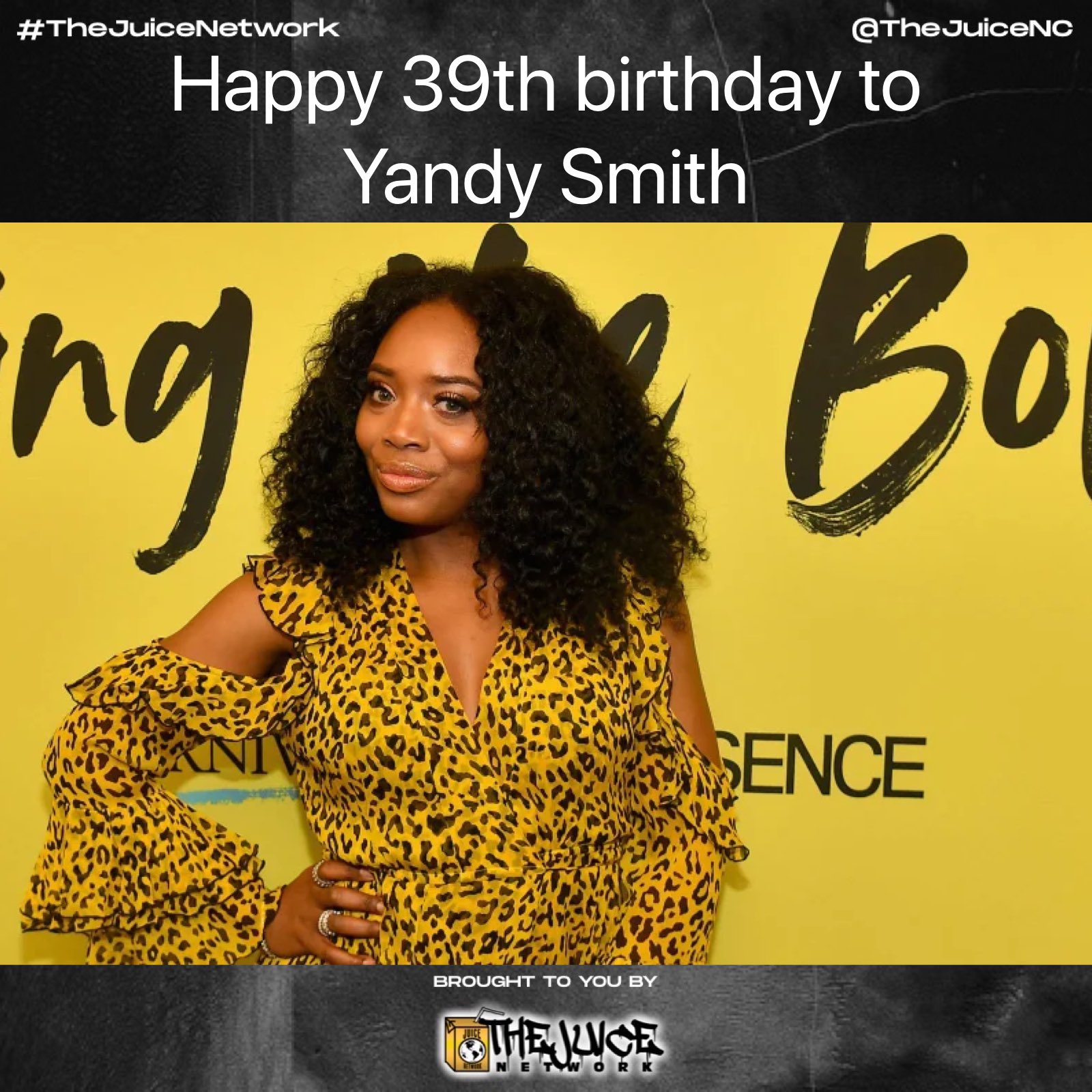 Happy 39th birthday to Yandy Smith!    