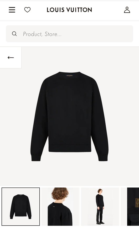 Jimin Kenya on X: The Louis Vuitton Clock Antarsia Pullover worn by JIMIN  is sold out (sizes XS, 4L & 5L) on Korea's LV website Jimin once again  proving his unmatched Brand