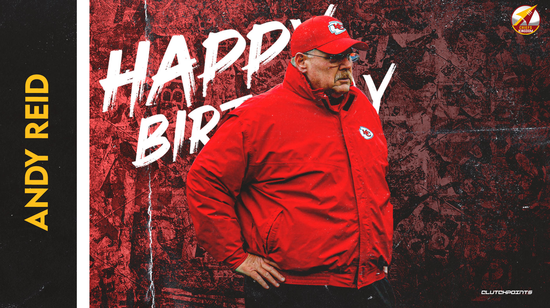 The whole Chiefs Nation would like to greet HC Andy Reid a happy 63rd birthday!  