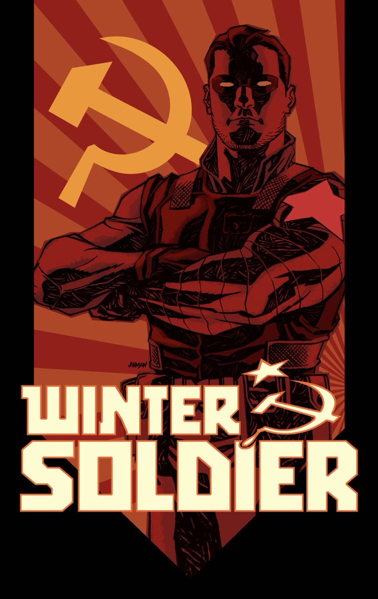TheRealOffido's tweet photo. Speaking of #BuckyBarnes

 The Winter Soldier #18 Variant by @Devilpig666 has always been one of our favorites! 

@Marvel @jasonlatour #FalconAndWinterSoldier https://t.co/171XlF1d7V
